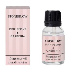 pink peony and gardenia oil