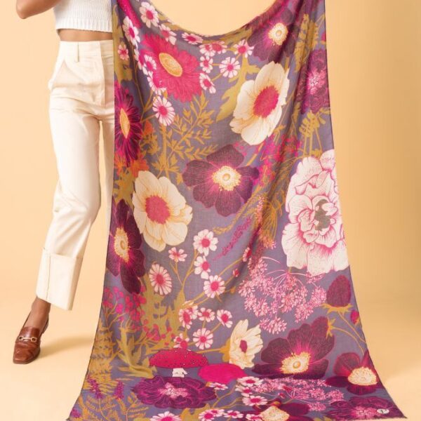 Wild Woodland print Scarf